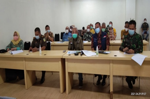 Rapat Koordinasi Penanganan Covid-19 Wilayah Jawa Barat Diikuti Wali dan Wawali Kota Bekasi 